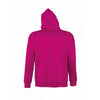 SOL'S Unisex Fuchsia Slam Hooded Sweatshirt
