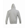 SOL'S Unisex Grey Marl Slam Hooded Sweatshirt