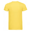 Russell Men's Yellow Lightweight Slim T-Shirt