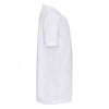 Russell Youth White V Neck HD T-Shirt