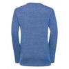 Russell Youth Blue Marl Long Sleeve HD T-Shirt
