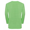 Russell Youth Green Marl Long Sleeve HD T-Shirt