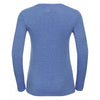 Russell Women's Blue Marl Long Sleeve HD T-Shirt
