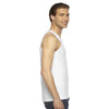 American Apparel Men's White Fine Jersey Tank