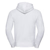 Russell Men's White Authentic Hooded Sweatshirt