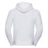 Russell Men's White Authentic Zip Hooded Sweatshirt