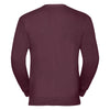 Russell Men's Burgundy Cardigan