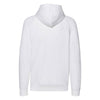 Russell Men's White HD Zip Hooded Sweatshirt