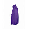 SOL'S Unisex Dark Purple Surf Windbreaker Jacket