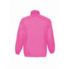 SOL'S Unisex Neon Pink Surf Windbreaker Jacket