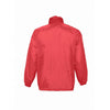 SOL'S Unisex Red Surf Windbreaker Jacket