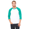 be100-bella-canvas-green-t-shirt