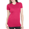 Next Level Women's Shocking Pink Perfect Tee