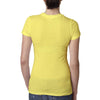 Next Level Women's Vibrant Yellow Perfect Tee