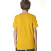 Next Level Boy's Gold Premium Short-Sleeve Crew Tee