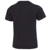 Next Level Boy's Black CVC Crew Tee