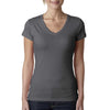 Next Level Women's Dark Gray Sporty V-Neck Tee
