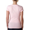 Next Level Women's Light Pink Sporty V-Neck Tee