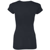 Next Level Women's Midnight Navy Sporty V-Neck Tee