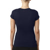 Next Level Women's Midnight Navy Sporty V-Neck Tee