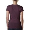Next Level Women's Plum Sporty V-Neck Tee