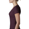 Next Level Women's Plum Sporty V-Neck Tee