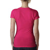 Next Level Women's Raspberry Sporty V-Neck Tee