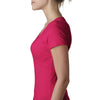 Next Level Women's Raspberry Sporty V-Neck Tee