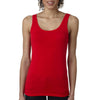 Next Level Women's Red Jersey Tank Top