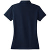 Nike Women's Navy Dri-FIT S/S Micro Pique Polo