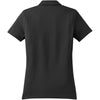 Nike Women's Black Sphere Dry S/S Diamond Polo