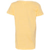 Next Level Girl's Banana Cream Princess CVC Tee