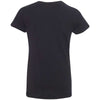 Next Level Girl's Black Adorable V-Neck Tee