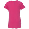 Next Level Girl's Raspberry Adorable V-Neck Tee