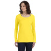 av122-anvil-women-yellow-t-shirt