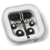 Gemline Black Flash Ear Buds with Mic