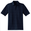 nike-heather-polo-navy