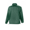 SOL'S Men's Forest Green Mistral Lined Windbreaker Jacket