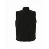 SOL'S Men's Black Rallye Soft Shell Bodywarmer