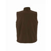 SOL'S Men's Dark Chocolate Rallye Soft Shell Bodywarmer