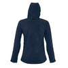 SOL'S Women's French Navy Replay Hooded Soft Shell Jacket