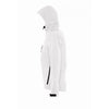 SOL'S Women's White Replay Hooded Soft Shell Jacket