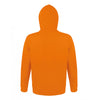 SOL'S Unisex Orange Snake Hooded Sweatshirt