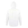 SOL'S Unisex White Snake Hooded Sweatshirt