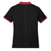 Nike Women's Black/Red Dri-FIT N98 Polo