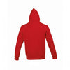 SOL'S Unisex Red Silver Hooded Jacket