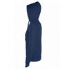 SOL'S Women's French Navy Seven Zip Hooded Sweatshirt