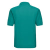 Russell Men's Winter Emerald Poly/Cotton Pique Polo Shirt