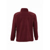 SOL'S Men's Burgundy North Fleece Jacket
