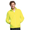 SOL'S Men's Neon Yellow North Fleece Jacket